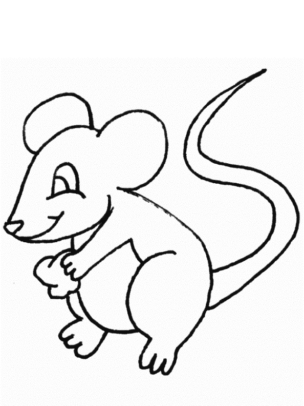 Malvorlagen zum Ausdrucken Ausmalbilder Maus kostenlos 3